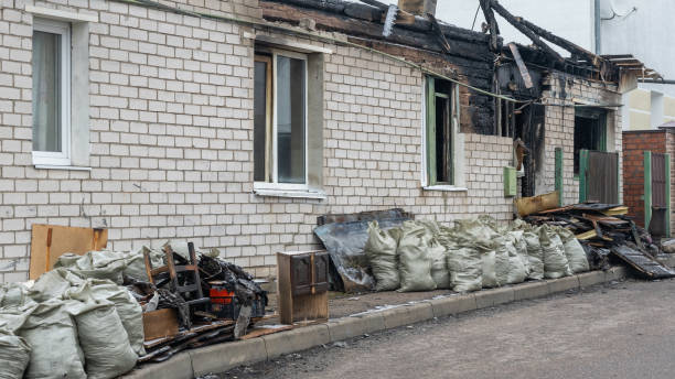 Professional Fire Damage Removal technician working in Inver Grove Heights, MN